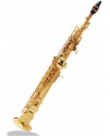 SUZUKI  降B調高音 SAXOPHONE  一體管 金色